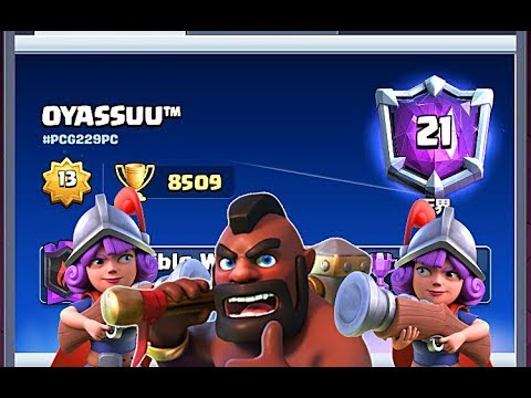 lemontree68 vs OYASSUU 🏆 8600 Best Hog cycle Deck in Clash Royale 2020