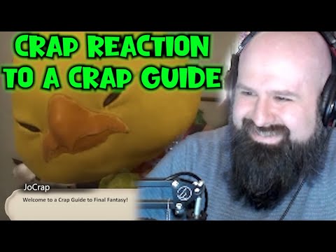 Crap Reaction to a Crap Melee Guide - Reacting to A Crap Guide to Final Fantasy XIV - Melee DPS