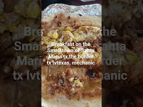 desayuno con Maria,sorry Santa Maria tx, beautiful town.u r welcome