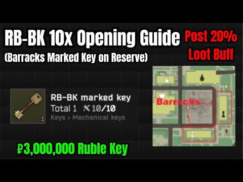 RB-BK Marked Key 10x Opening - Post 20% Loot Buff!