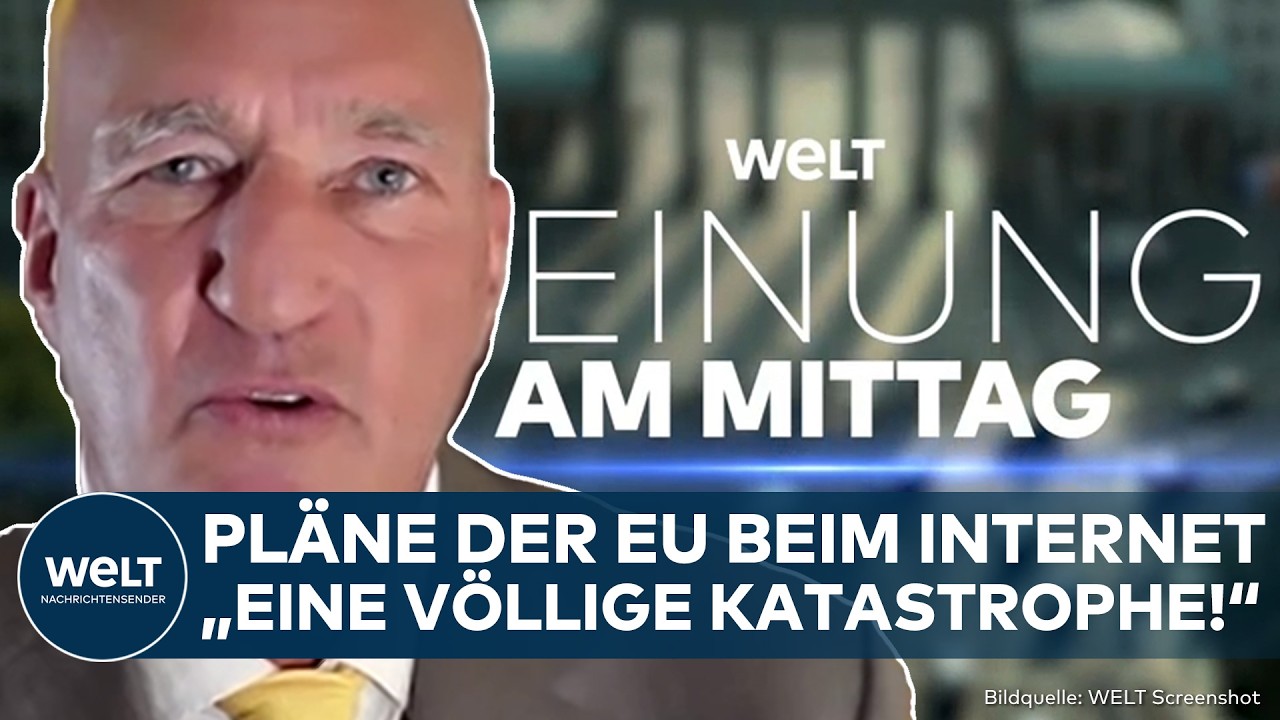 MEINE MEINUNG: EU-Wahnsinn?! Brüssel plant Zäsur beim Internet! Knallharte Analyse von Lemmer