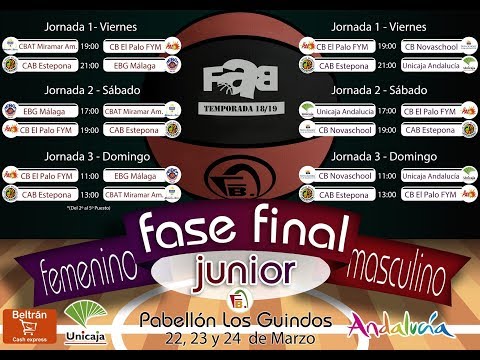 CAB ESTEPONA vs CBAT MIRAMAR|| FEMENINO || #FaseFinalJunior