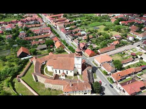 The Fortified Evangelical Church of Sânpetru  #dji #drone #dronevideoproduction #romania #history