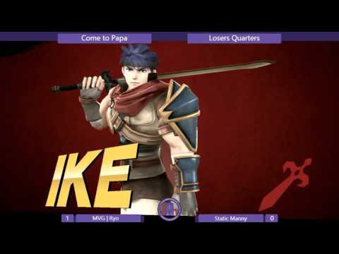 Come to Papa - MVG | Ryo vs StaticManny - WiiU LQF