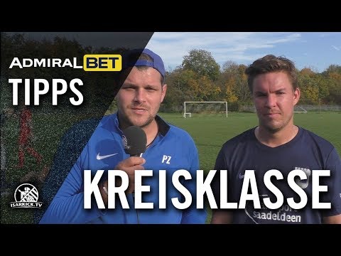 ADMIRAL-Tipps mit  C. Kuntscher und P. Zimpfer (beide FC A. München) - 11.Spieltag, Kreisklasse 4