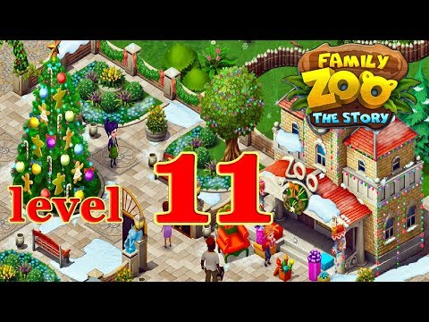 Family Zoo: The Story Happy Holidays level 11