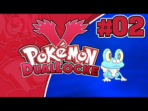Pokémon Y DualLocke Ep.2 - ¡LA EVOLUCIÓN DE FROAKIE y un NUEVO COMPAÑERO!