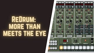 Video thumbnail for How to use ReDrum - Reason's Old School Drum Sequencer by Stock Music Musician