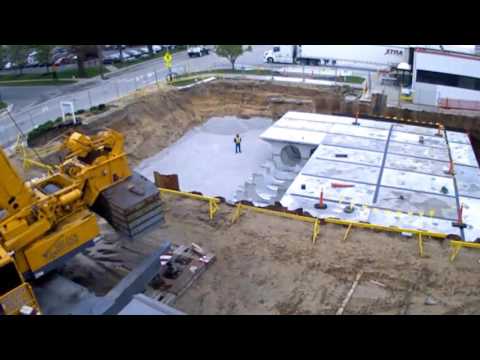 StormTrap Stormwater Infiltration System - Gordon Foods Time-lapse Video