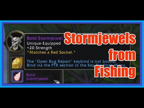 How Rare are Stormjewel Gems from Fishing Wotlk Phase 2