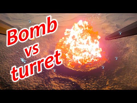 3.15 PTU Bomb vs turret