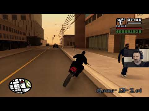 Grand Theft Auto: San Andreas HD playthrough pt125 - Heist Begins! Getting the Plans