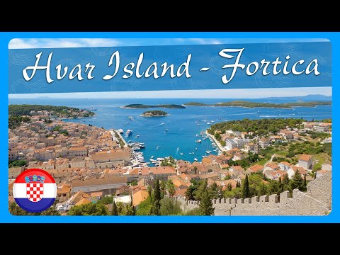 Hvar Fortress 🏰 Fortica Video Tour 🌊 CROATIA 🌞 4K 60fps