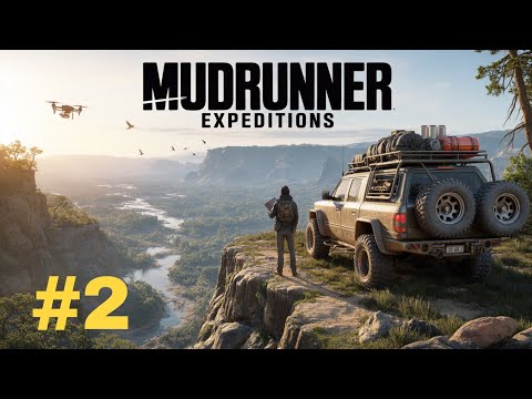 EXPEDITIONS A MudRunner Game Gameplay Walkthrough Part 2 - Little Colorado | Best off-road game 2025