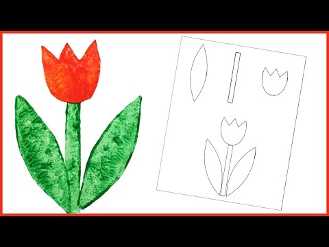 How to make a tulip card