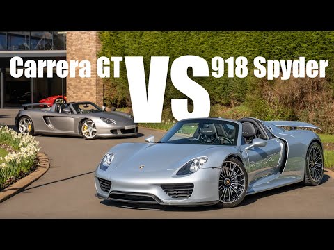 Porsche Carrera GT VS 918 Spyder