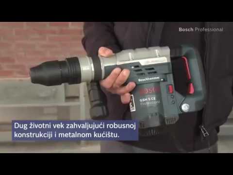 Video prezentacija cekica elektricnog pneumatskog GSH 5 CE + GWS 850C + GSB 13RE Bosch