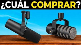 Shure SM7B VS Rode PodMic (Comparación 2026) | Diferencias Shure y Rode