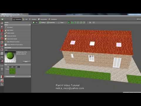 Dialux Evo Tutorial  Part 4 - How to add skylight, texture and ground elements