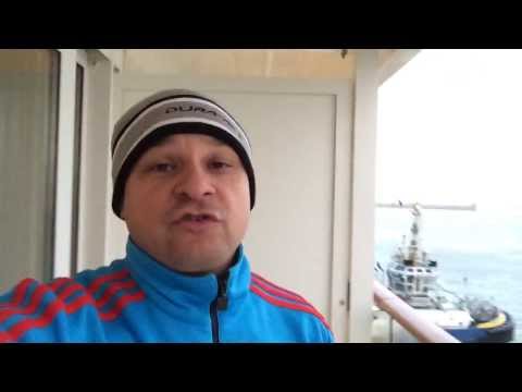 Keine Panik auf der Titanic. Auf der AIDAsol vor Sturmtief Xaver.