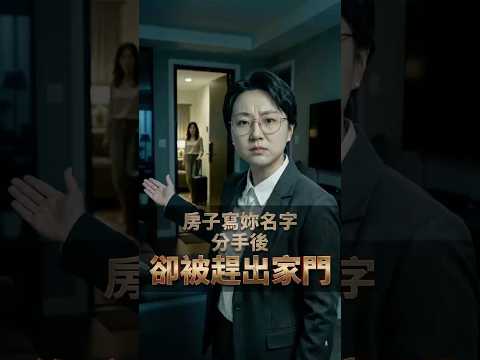 【房子寫妳名字，分手後，卻被趕出家門】