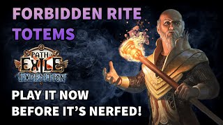 HUGE Bossing Damage - Forbidden Rite Totems Hierophant Build Guide - Path of Exile 3.15