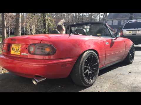 1.6L Miata OBX Catback Exhaust and Magnaflow Cat