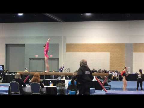 Julianna Tyznar 2016 Level 9 NYS Regional Beam routine 9.050