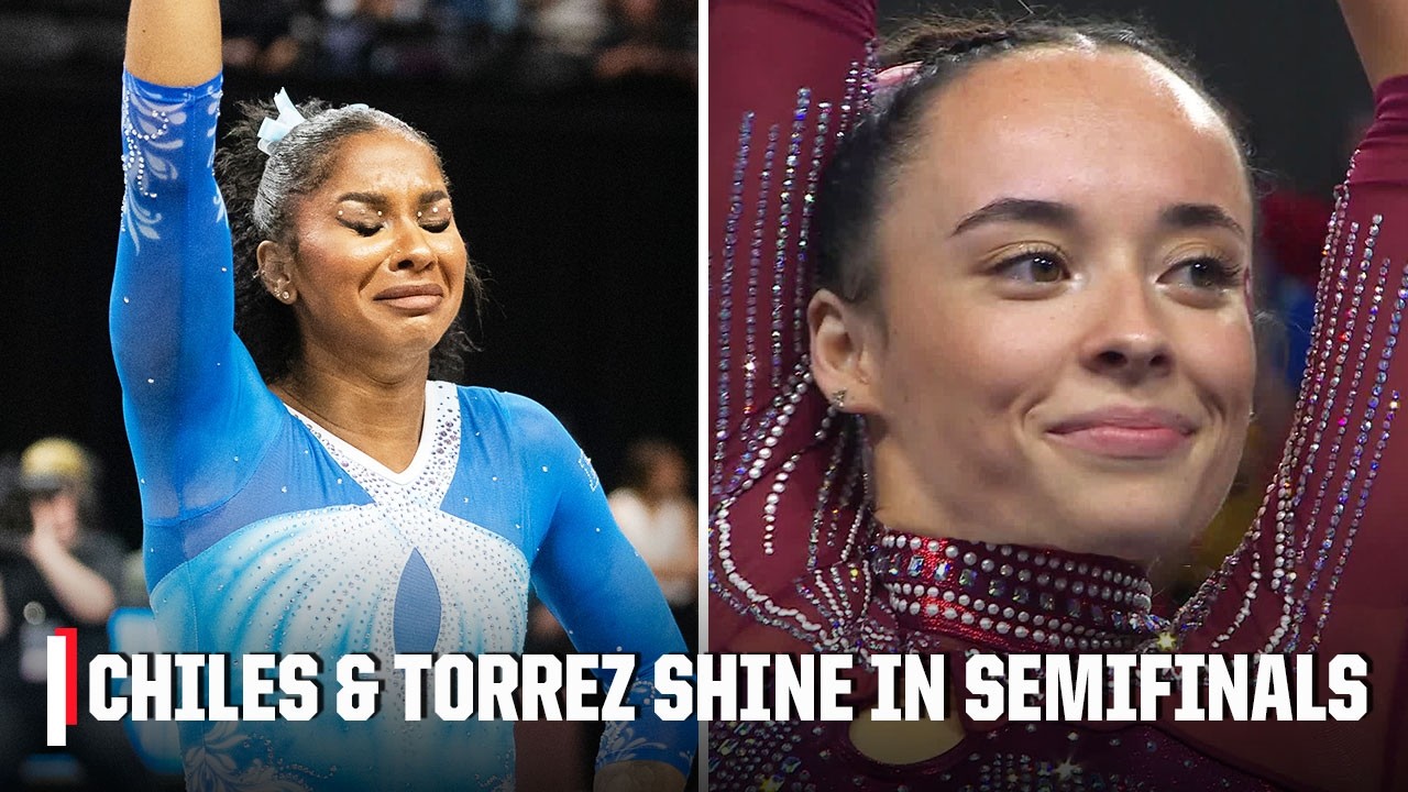 Jordan Chiles wins Floor, Faith Torrez takes All-Around in NCAA Semifinal | ESPN College Gymnastics