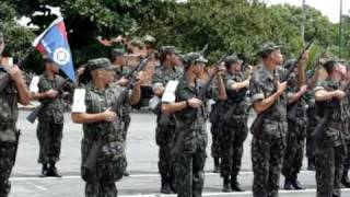 preview picture of video 'Formatura do Tiro-de-Guerra 10-005 Juazeiro do Norte-CE( Recepção do GEN. MACÊDO.)'