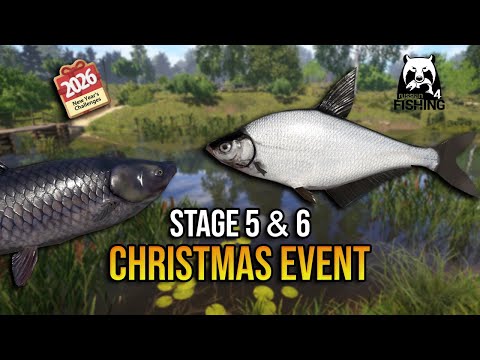 STAGE 5 & 6 - Russian Fishing 4 (New Year's Challenges 2026)