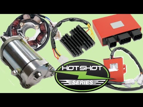 Ricks Double Shot Charging Kit Stator Regulator Fly Wheel 3
