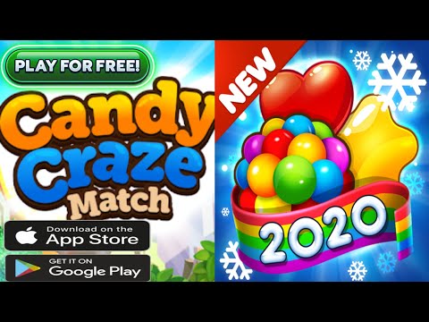 Free Android/IOS Game (CANDY CRAZE MATCH Gameplay)