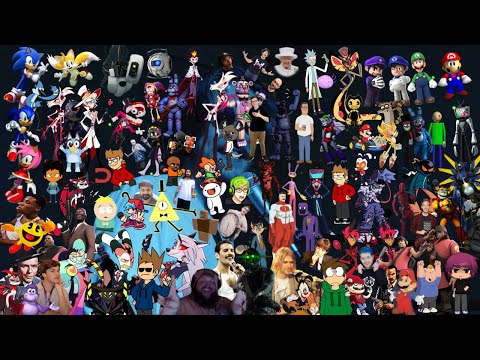 The LEGENDARY Welcome To The Internet A.I. Cover Mashup (107 Different Characters/People)
