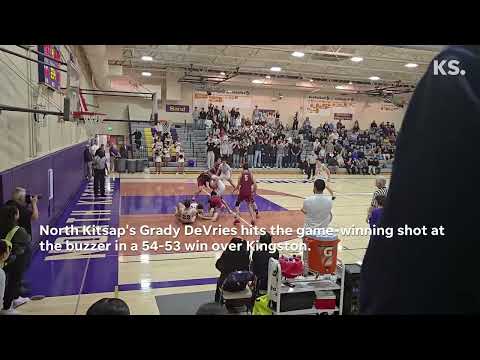 North Kitsap basketball's DeVries plays hero against Kingston