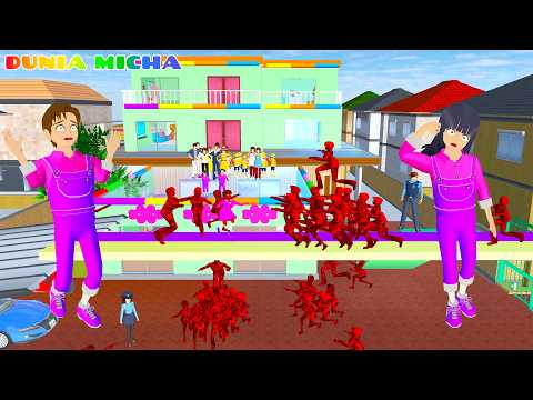 Yuta Mio Bolak Balik U Mart Dikejar Zombie Lava Gara Gara Kak Ayumi Pembawa Pasukan Zombie Lava