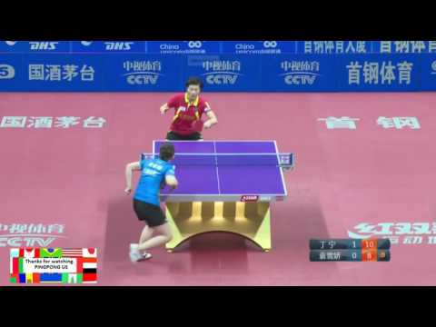 2016 China Super League | Ding Ning vs Yuan Xuejiao full match HD