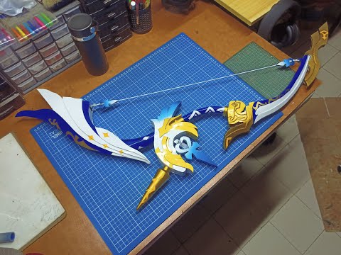 Genshin Impact - Amos' Bow Cosplay Prop making Video