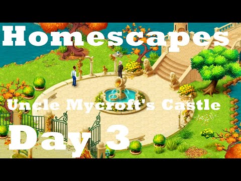 Homescapes Movie New Area Day 3 Story HD | Uncle Mycroft's Castle - Rachel Barrow | Ios | Android