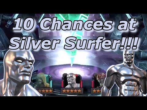 Early Access Silver Surfer Crystals!!! Marvel Contest of Champions