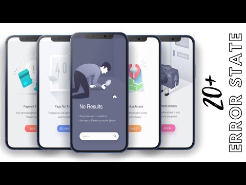 20+ Error Pages For iOS App -  SwiftUI - Speed Code