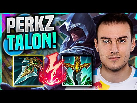 PERKZ IS A MONSTER WITH TALON PROWLER'S CLAW! - C9 Perkz Plays Talon MID vs Pantheon! | Season 11