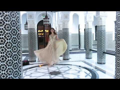 Blanca Blanco looking Stunning in Christophe Guillarmé at La Mamounia