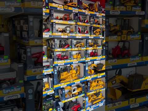Huge Bruder toys Display!