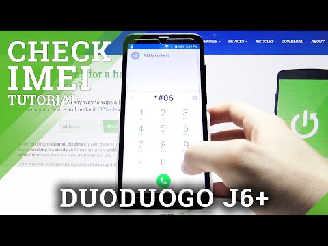 How to Check IMEI & Serial Number on DUODUOGO J6+ - Identifying Numbers
