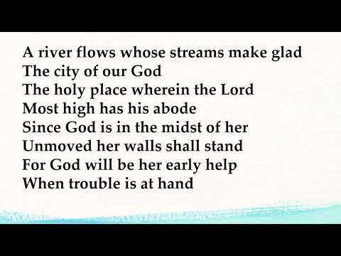 God is our Refuge and Our Strength