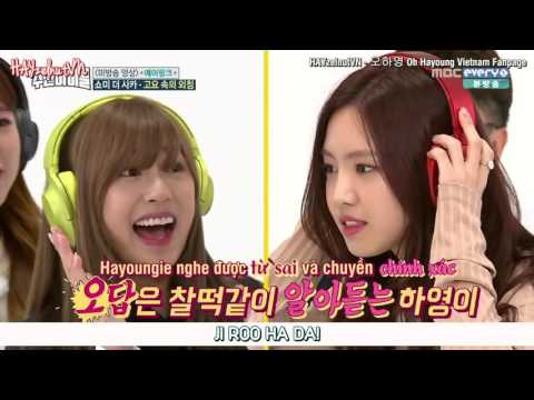 [HAYzelnutVN] [VIETSUB] 161102 Weekly Idol Ep 275 - Apink (Cut)