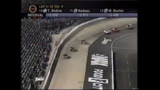 Sharpie 500 | NASCAR Winston Cup | Bristol Motor Speedway | 08/25/2001
