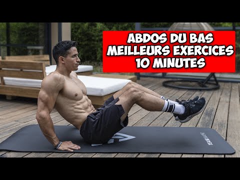 ABDOS DU BAS MEILLEURS EXERCICE EN 10 MINUTES !!