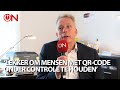 'Lekker om mensen met QR-code onder controle te houden' - Hans van Tellingen (BVNL)